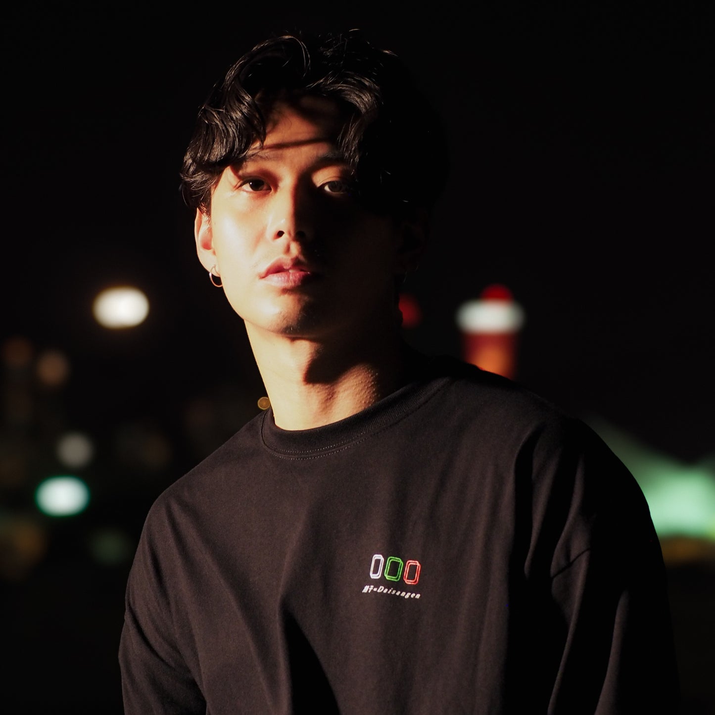 Daisangen big silhouette Long T-shirt