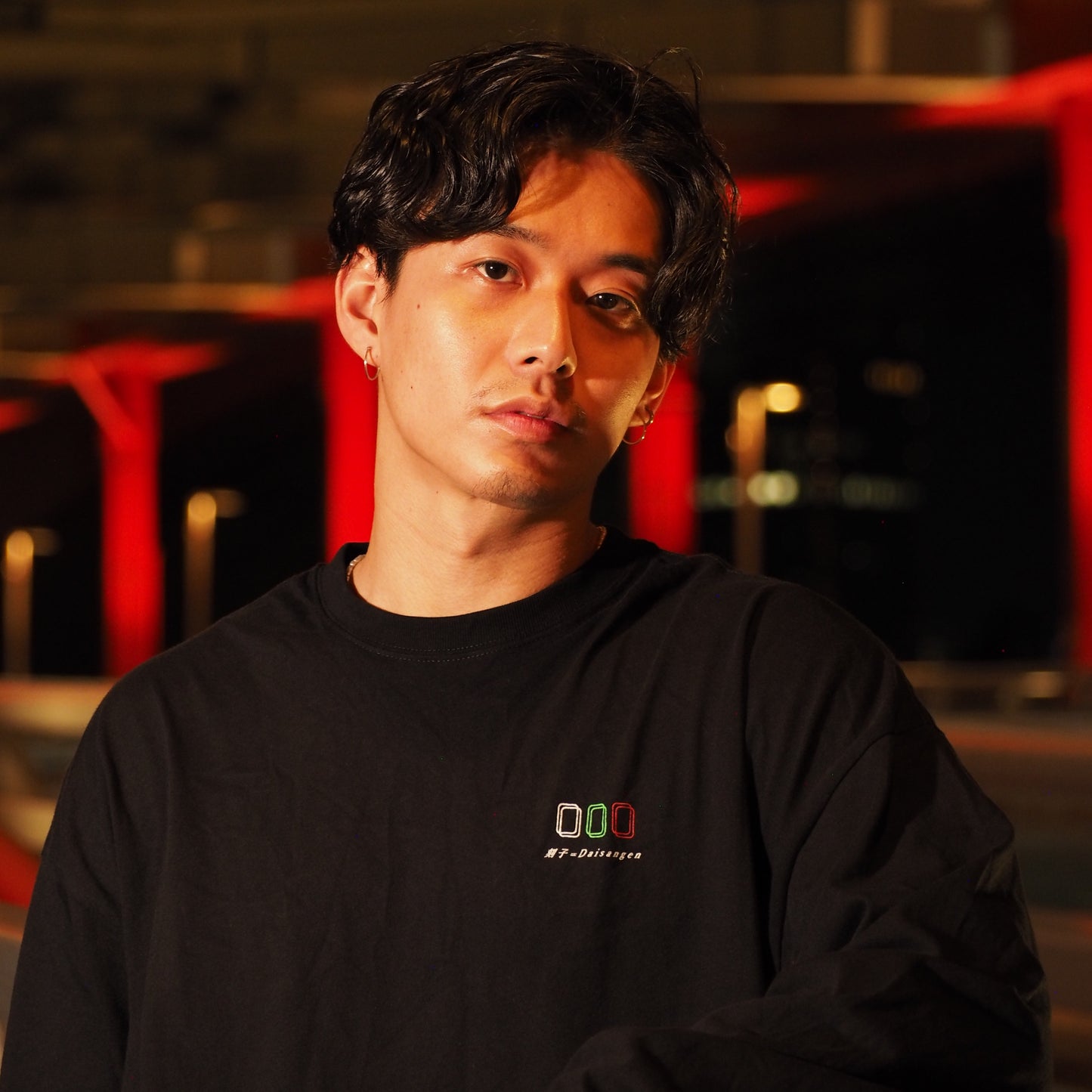 Daisangen big silhouette Long T-shirt