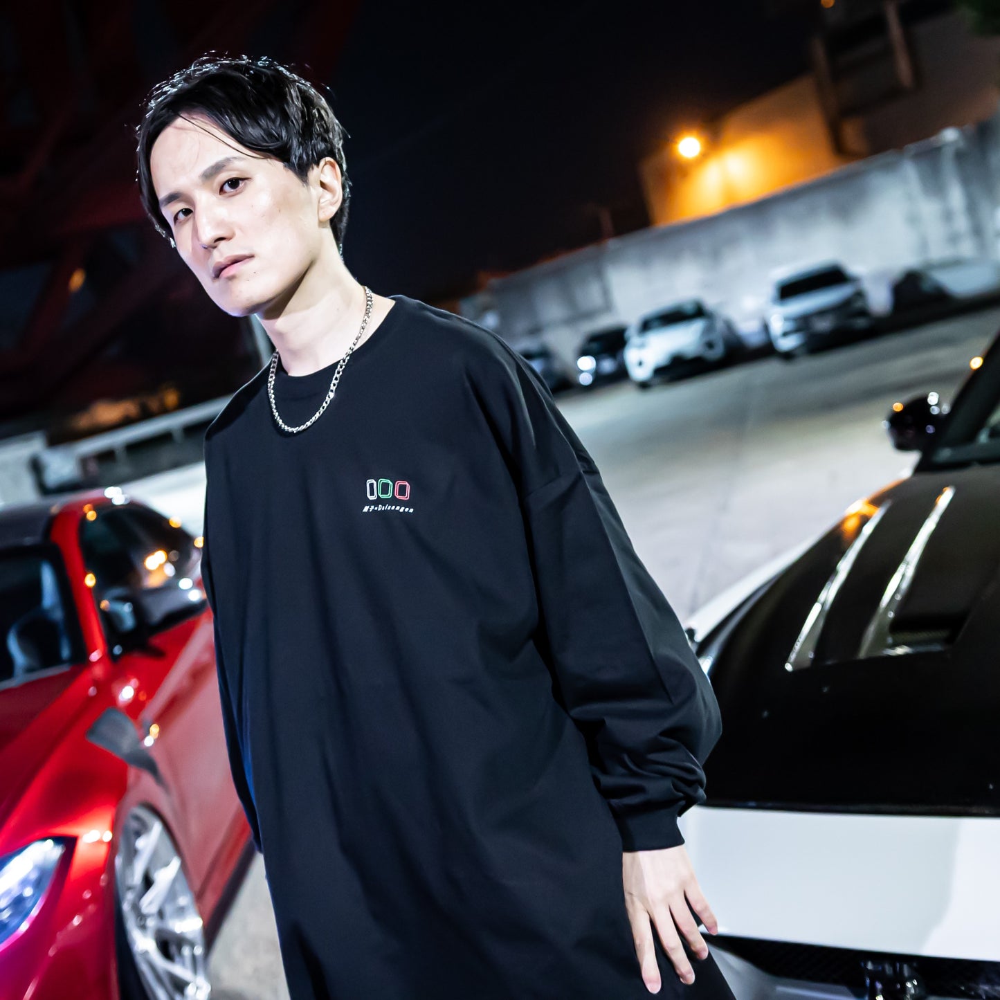 Daisangen big silhouette Long T-shirt