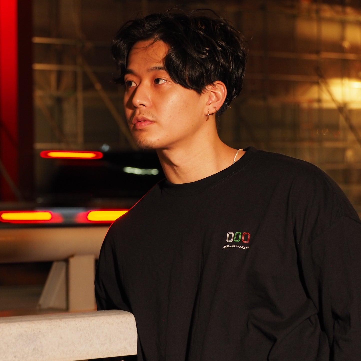 Daisangen big silhouette Long T-shirt