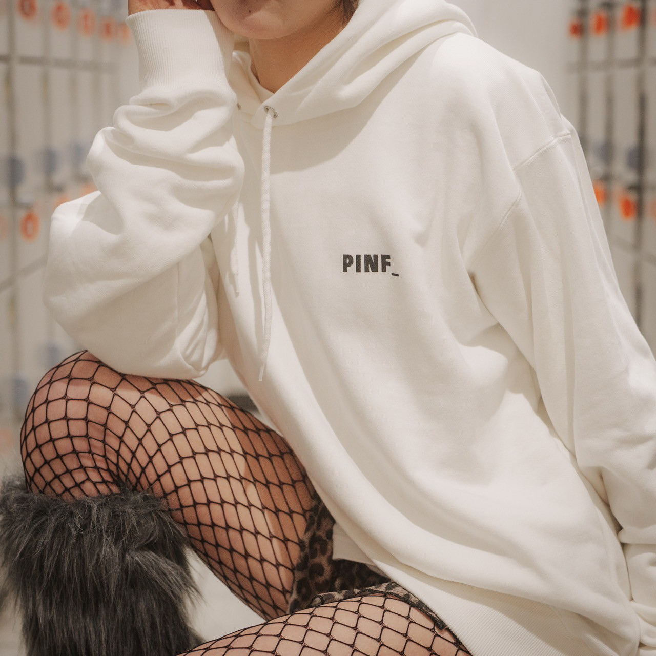 PINF_ logo print parker