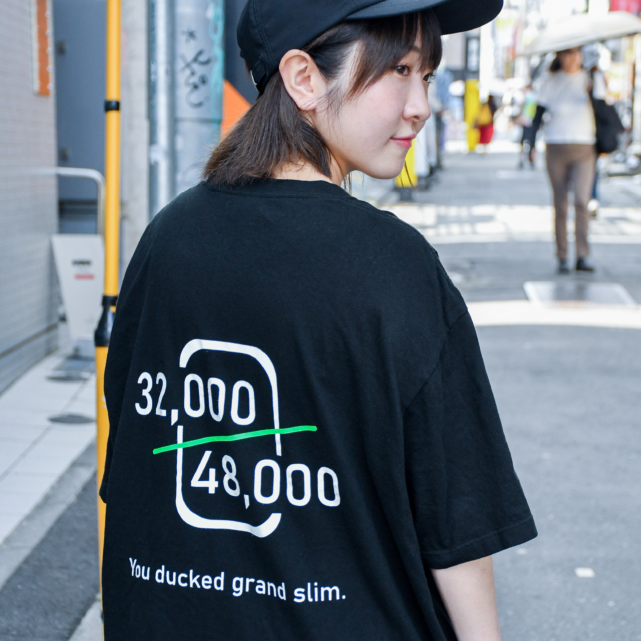 役満-YAKUMAN big silhouette tee