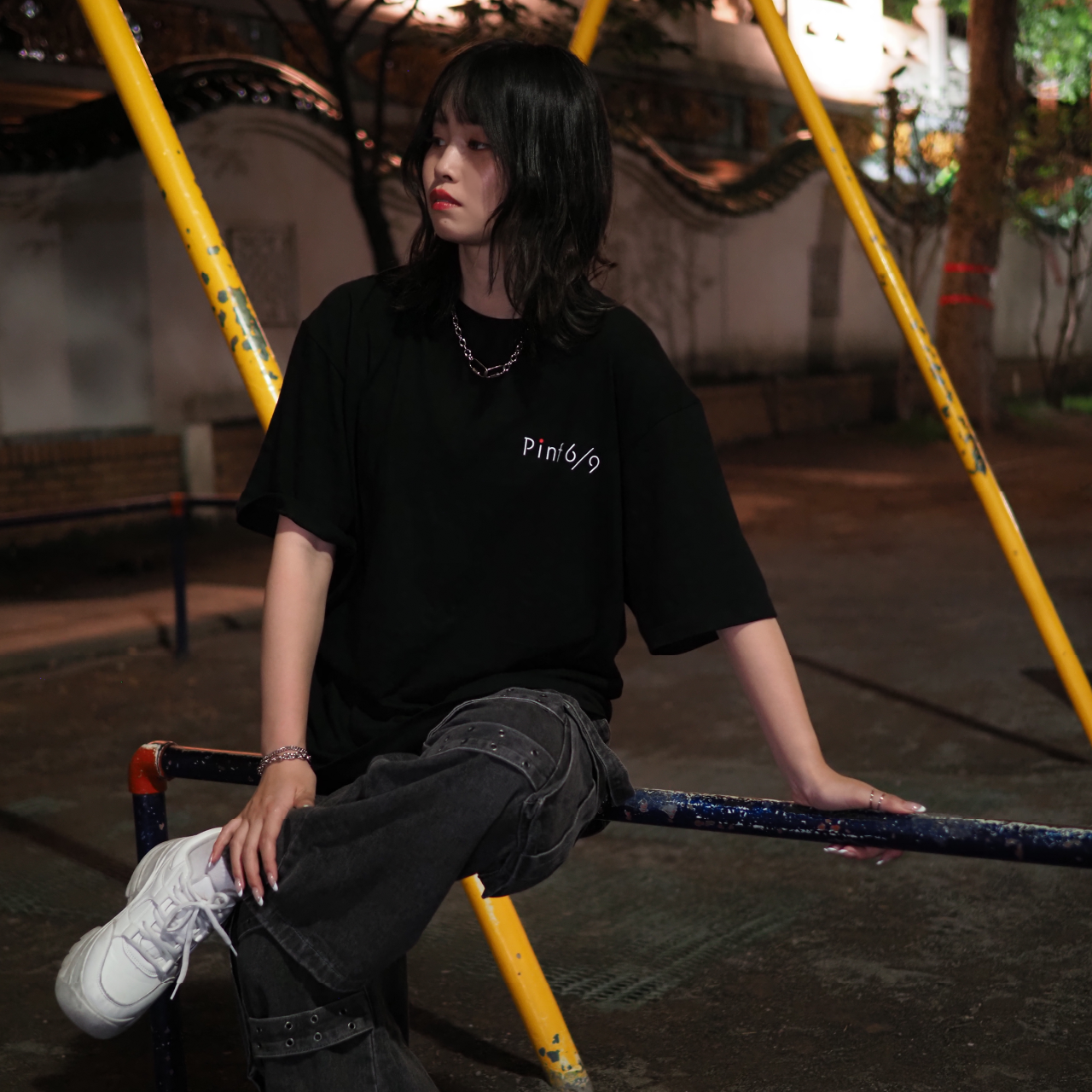役満-YAKUMAN big silhouette tee