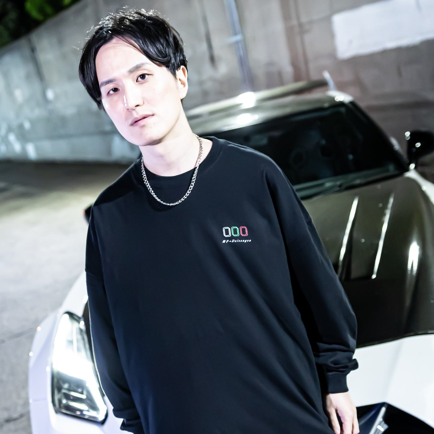 Daisangen big silhouette Long T-shirt