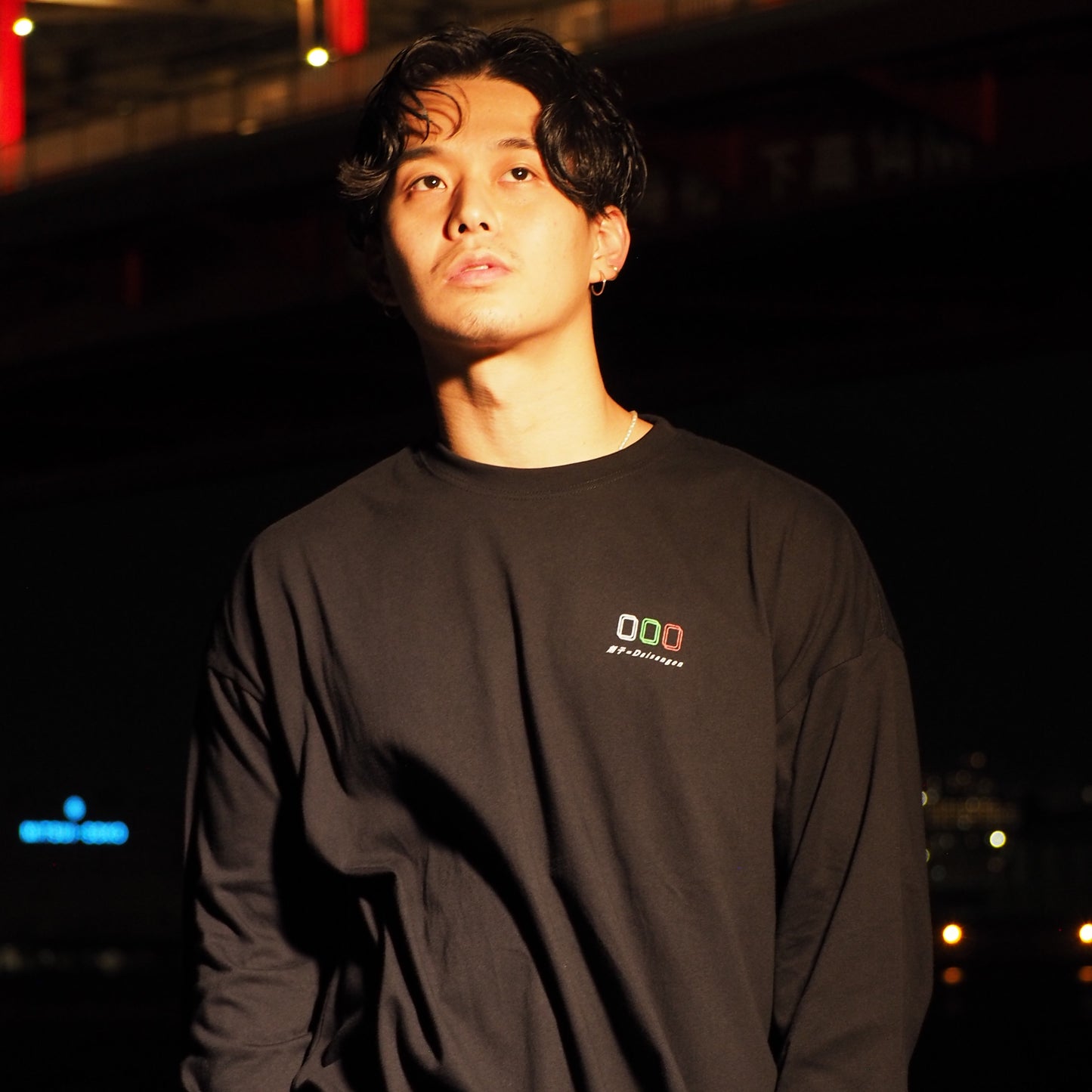 Daisangen big silhouette Long T-shirt